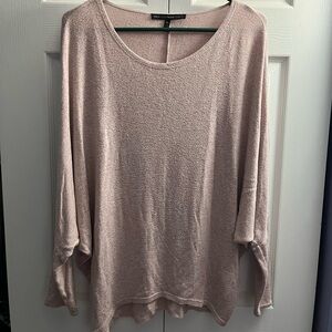 White House Black Market Light Pink Sweater